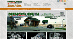 Desktop Screenshot of kingsguncenter.com